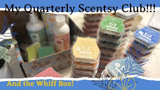 My Quarterly Scentsy Club and the Whiff box!!!