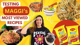 Trying And Rating Most Viral MAGGI Recipes | Weird Experience | Garima's Good Life by Garima's Good Life 257,675 views 3 months ago 9 minutes, 48 seconds