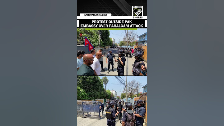 Nepal | People hold protest near the Pakistan Embassy in Kathmandu over Pahalgam Terror Attack