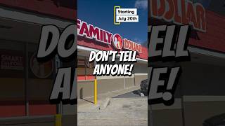 👀 Sneak Peek: Best Week YET! Family Dollar Daily Deals Starting Monday July 20th#FamilyDollar