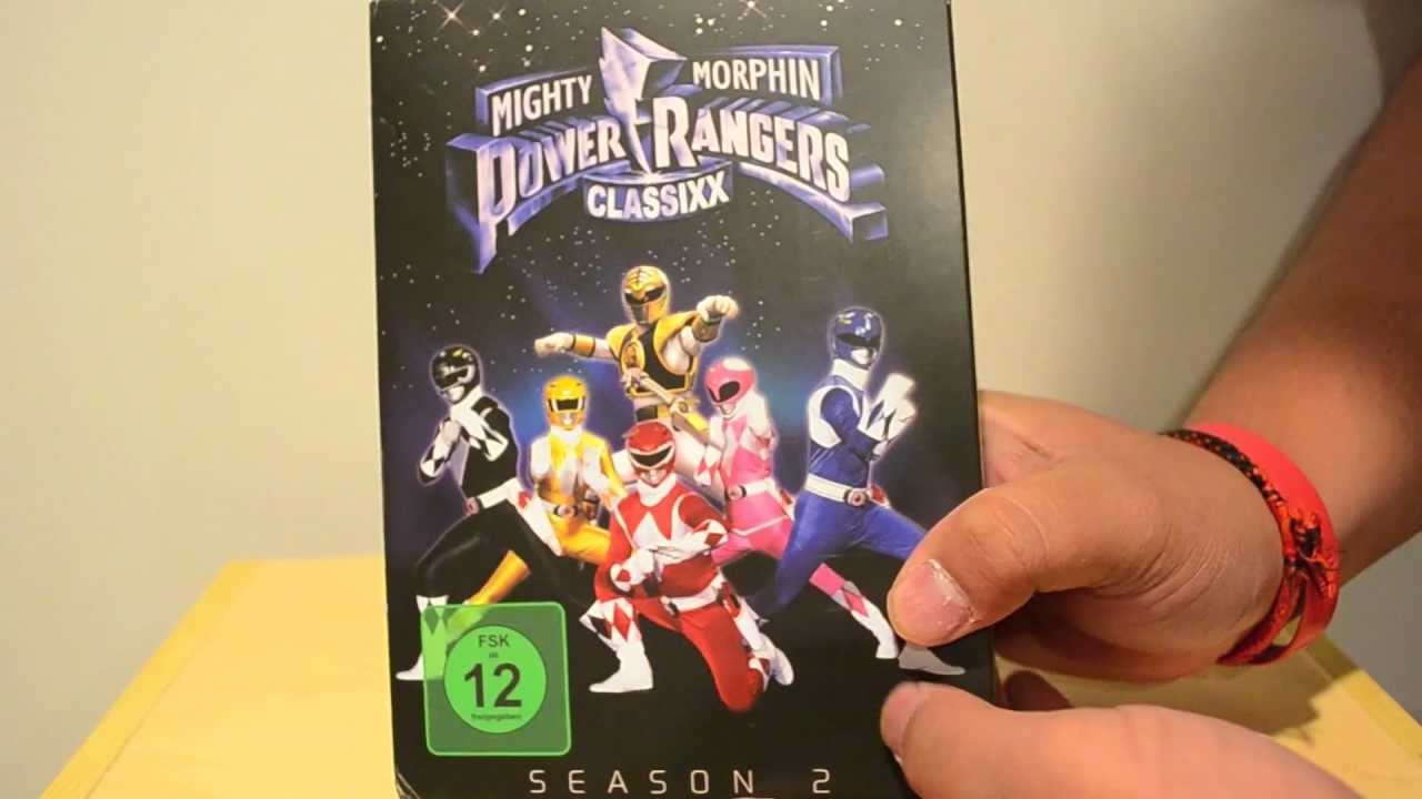 Mighty Morphin Power Rangers Season 2 Dvd Set Youtube