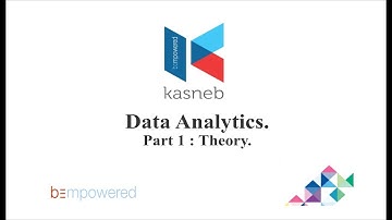 Data Analytics  Part 1: Theory