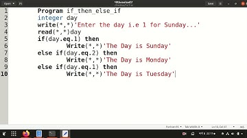 [ForTran 17]if then else if then Statement in ForTran