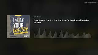 Details From Page to Practice: Practical Steps for Reading and Studying the Bible Guide