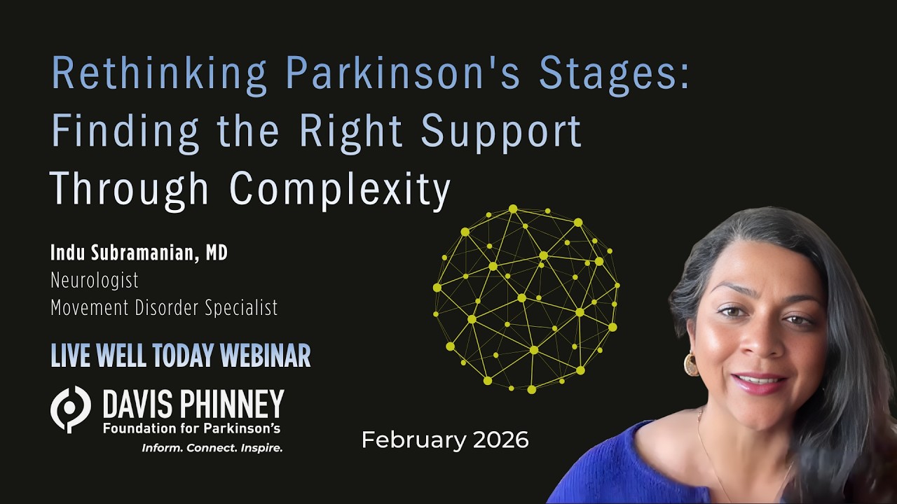 Переосмысление стадий болезни Паркинсона: поиск правильной поддержки в условиях сложности.