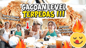 WAH GILA SIH MIE GACOAN LEVEL PALING PEDAS RASANYA BIKIN LIDAH KEBAKAR !!!! TAPI ENAK !!!!