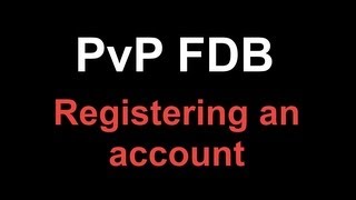 PvP Faction Database - Registering an Account screenshot 5