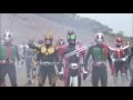 Kamen Riders Vs Shadow Moon Most Epic Rider Kick Ever 