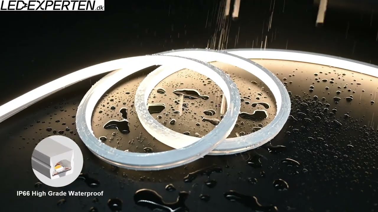 NEON FLEX LED Strip Dæmpbar 10x10mm, 2700K, 10W, 24V, IP67