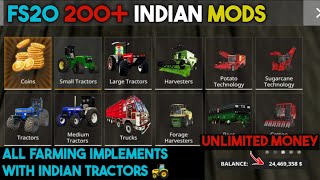 Fs20 Indian Tractor Modpack || Indian Tractor Modpack Fs20