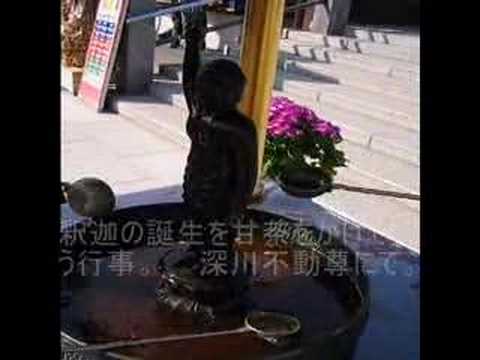 お釈迦様の誕生日を甘茶で祝う!灌仏会(かんぶつえ)