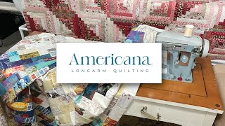 Americana Quilting - Goldilocks Log Cabin Chip Quilt