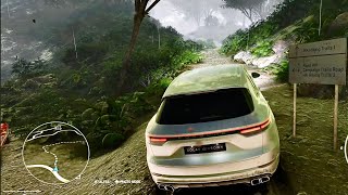 Porsche Cayenne Turbo - OffRoad (Rain) Test Drive Unlimited : Solar Crown - Ultra Settings 4k screenshot 1