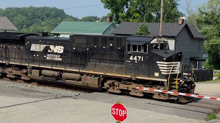 Empty Cardinal Mine Cars Return By Norfolk Southern 