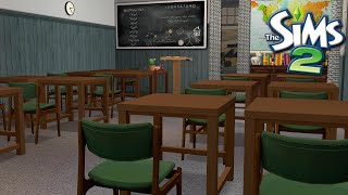 The Sims 2 Speed Build | Strangetown | Elementary School