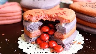 Heart Piñata Cookies Recipe for Valentine's Day - Hot Chocolate Hits