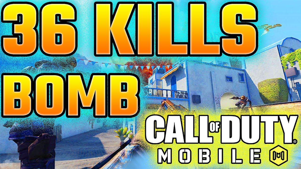 [ STREAM HIGHLIGHTS ] 36 KILLS BOMB GAMEPLAY ON MOBILE | Call of duty ...
