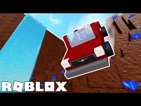 We Drove a Car Down a Cliff 999,999,999 Centimeters! | Roblox