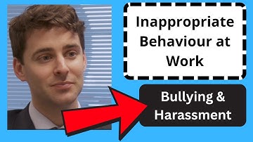Inappropriate Behaviour in the Workplace - a workplace drama