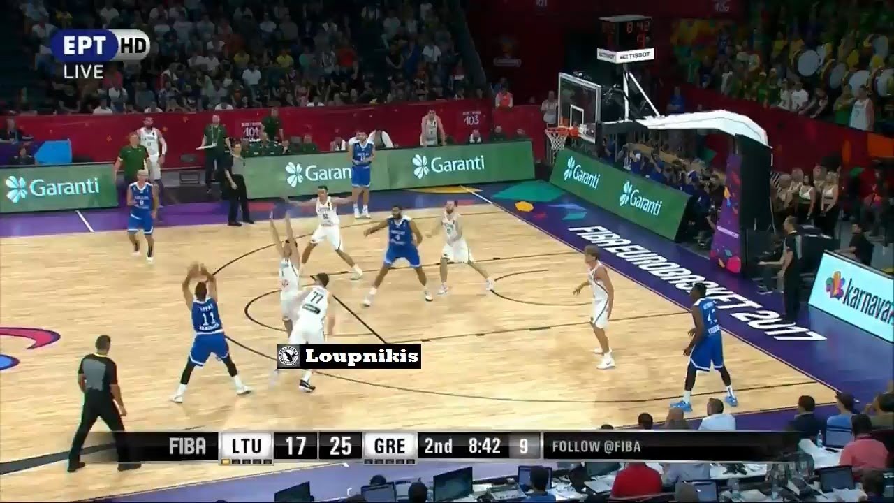 64 77 HL Lithuania Vs HELLAS Eurobasket 2017 64-77-hl-lithuania-vs-hellas-eurobasket-2017