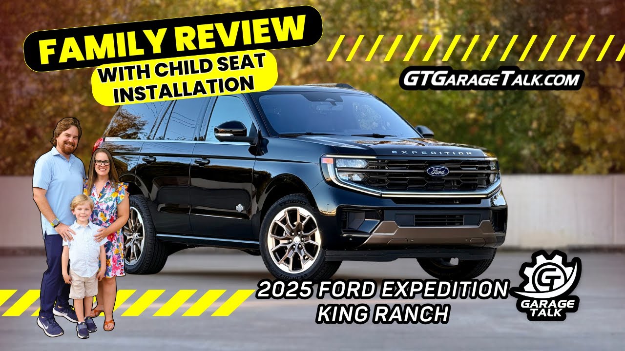 2025 Ford Expedition King Ranch // Family Review with Child Seat Installation