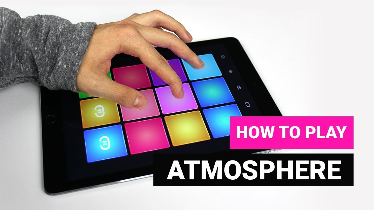 How to Play ATMOSPHERE DRUM PAD MACHINE YouTube