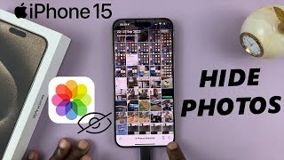 How To Hide Photos On iPhone 15 & iPhone 15 Pro screenshot 2