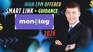 Monetag Smart Link Earning Method 💰 | Full Beginner Tutorial 2026