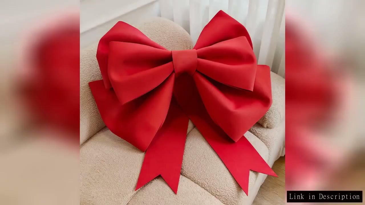 Big Bow Handmade DIY EVA Material Packaging Xmas Christmas Home Decor Valentine's Day Wedding Birthd