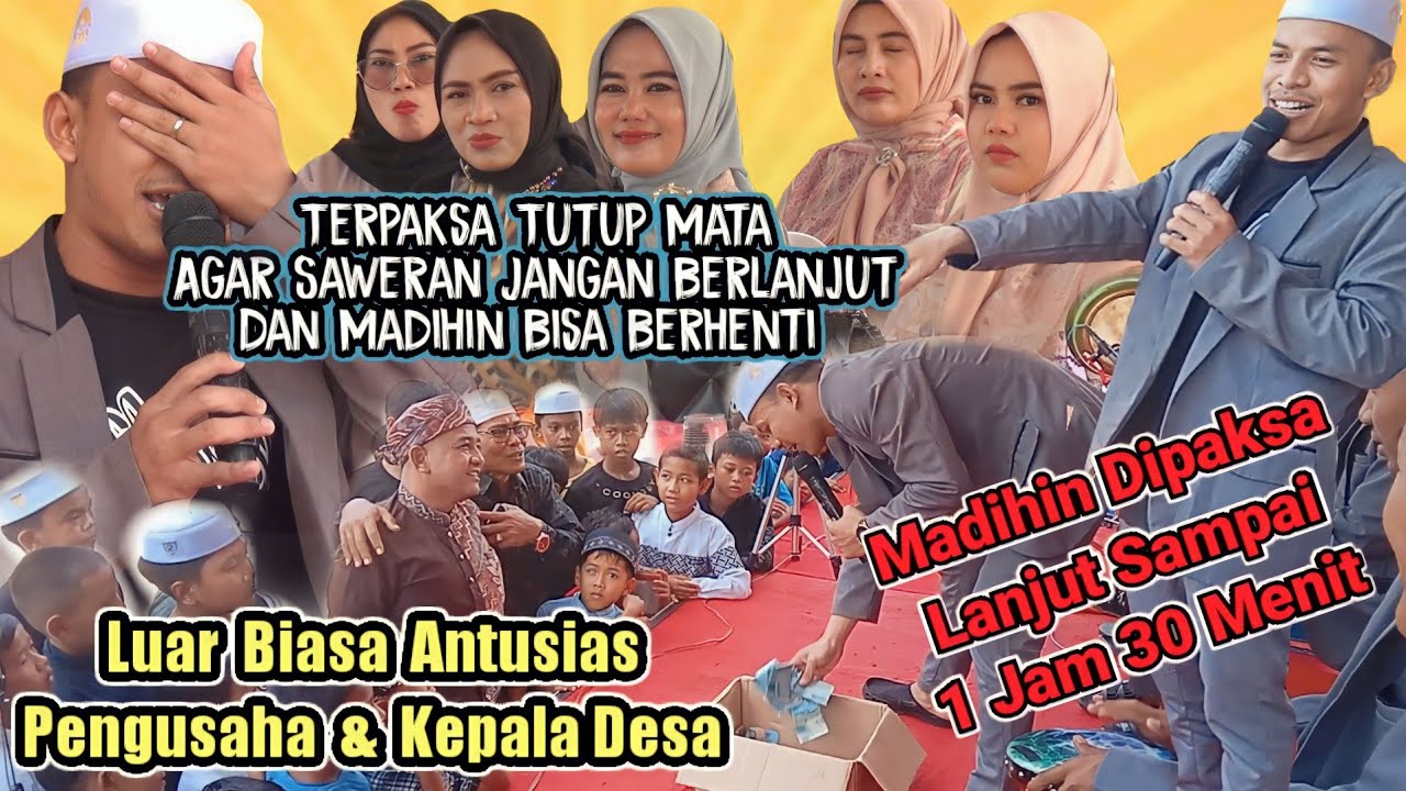 MADIHIN DI SAWER OLEH PENGUSAHA & KEPALA DESA_Warga Kintap Lama_Kab,Tanah Laut