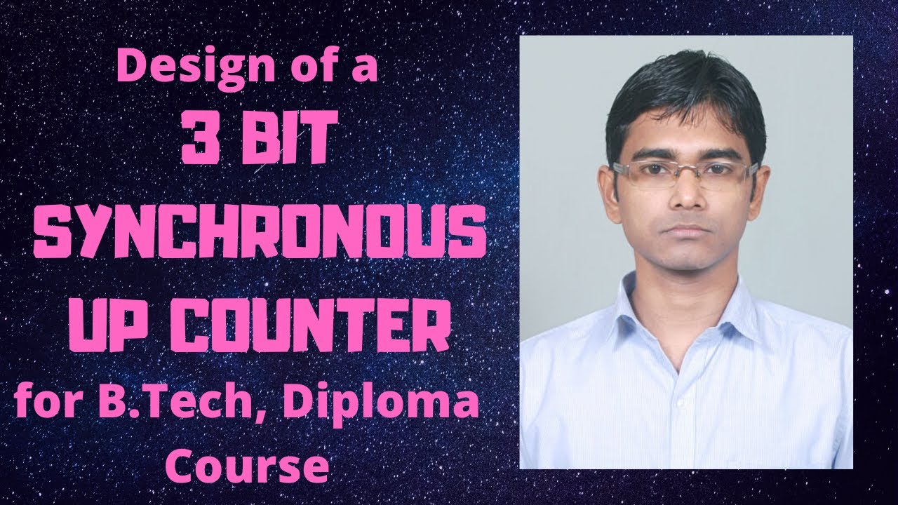 DESIGN OF A 3 BIT SYNCHRONOUS UP COUNTER - YouTube