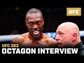 Jalin Turner Octagon Interview | UFC 323