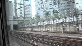 700系新幹線 B7編成 ひかり506号 東京行き 新横浜駅から終点東京駅間