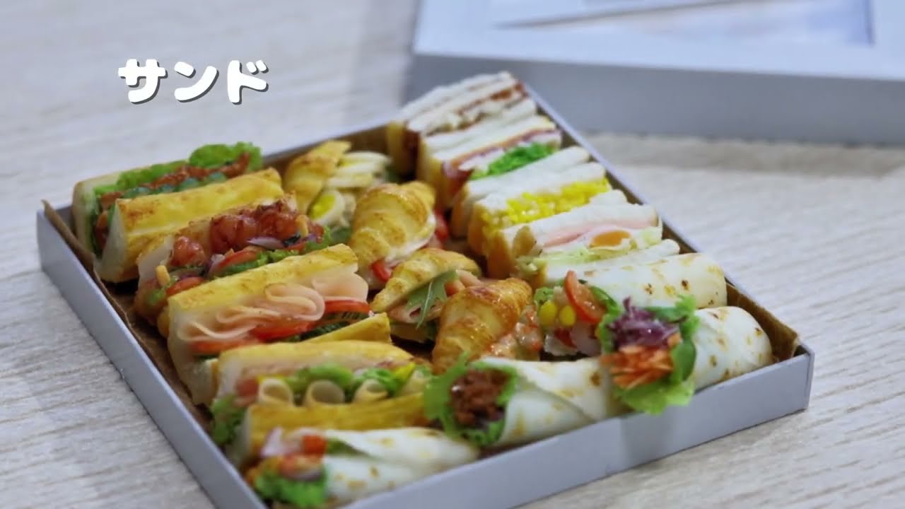 ミニチュアフード】ミニチュア☆サンド Miniature Food - YouTube