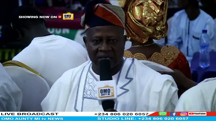 SAOTI AREWA NEW LATEST LIFE for BOLUWATIFE & TEMITOPÉ WEDDING IN IWO OLODO OBA OSUN  STATE