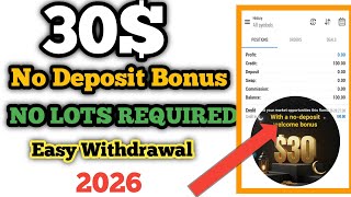 FREE $30 No Deposit Bonus Forex 2026 | Withdraw Profits Without Investment 🚀 screenshot 5