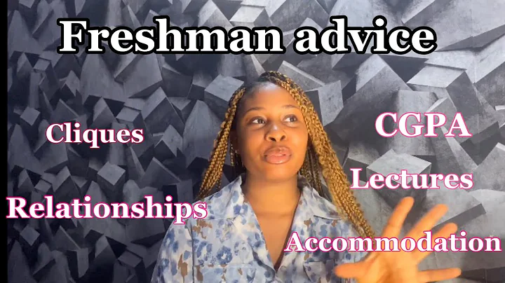Things I wish I knew before entering the Nigerian university|| Freshman Advice