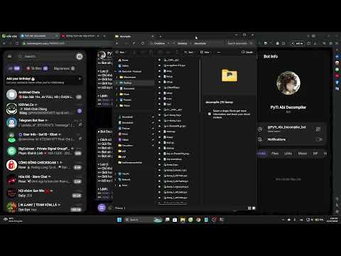 Hướng dẫn sử dụng bot giải mã tệp (.pyc) Free | AnhNguyen
