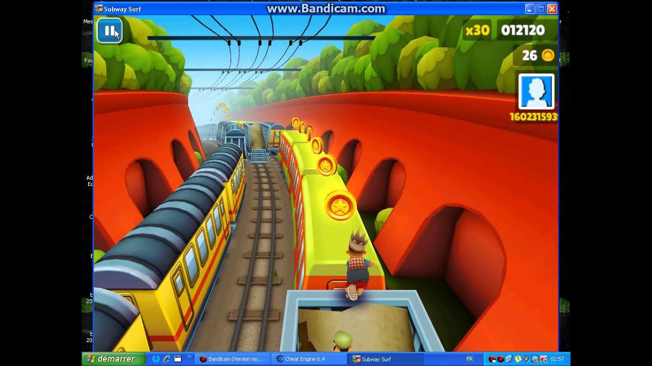 (TUTO) code subway surfers pc cheat engine 6 4  YouTube