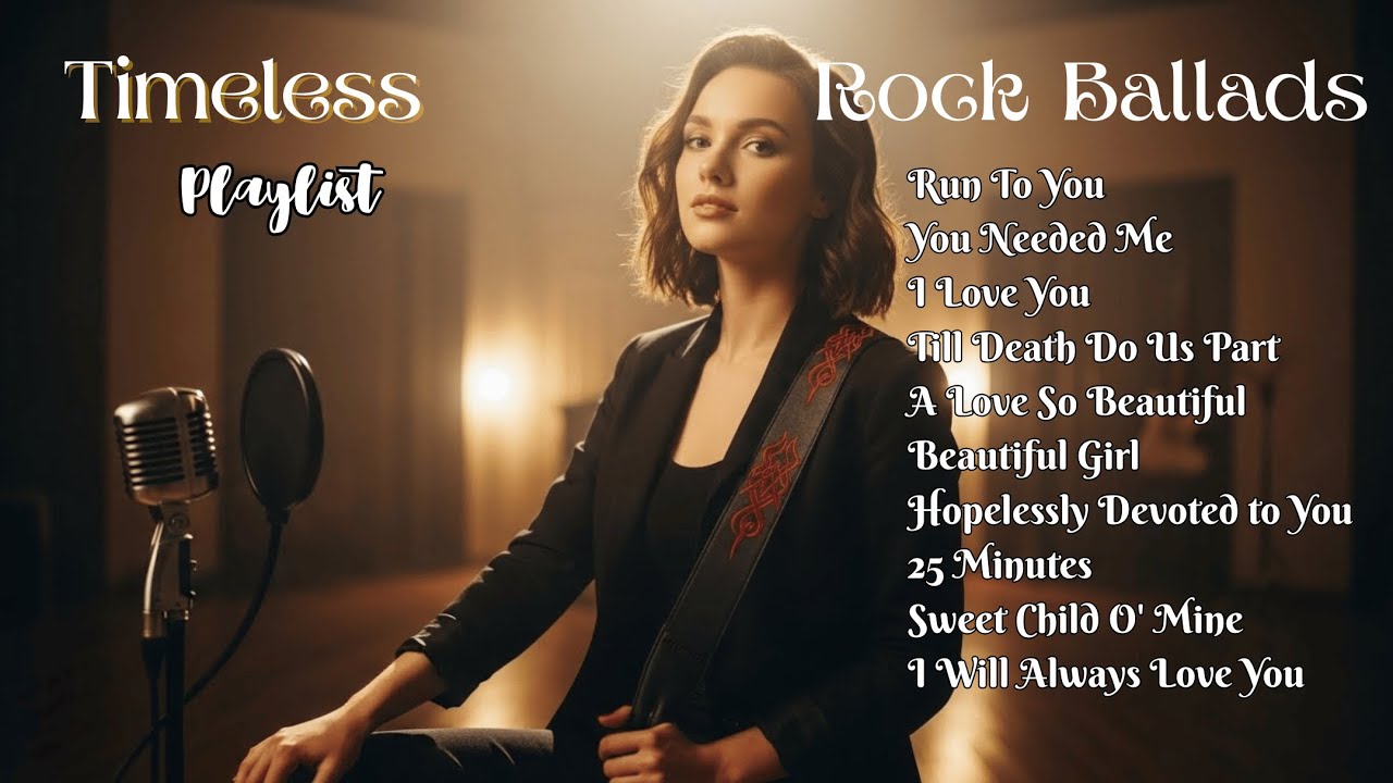 80s Love Songs Cover | Classic Slow Rock Ballads