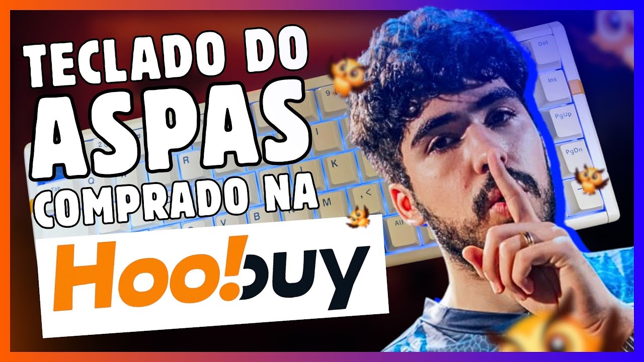 Eu Fiz o Unboxing do Teclado do Aspas e Fiquei SURPRESO com o Preço!
