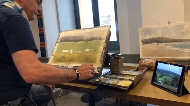 Joseph ZBUKVIC 's WATERCOLOR Demo (a part of EPC A...