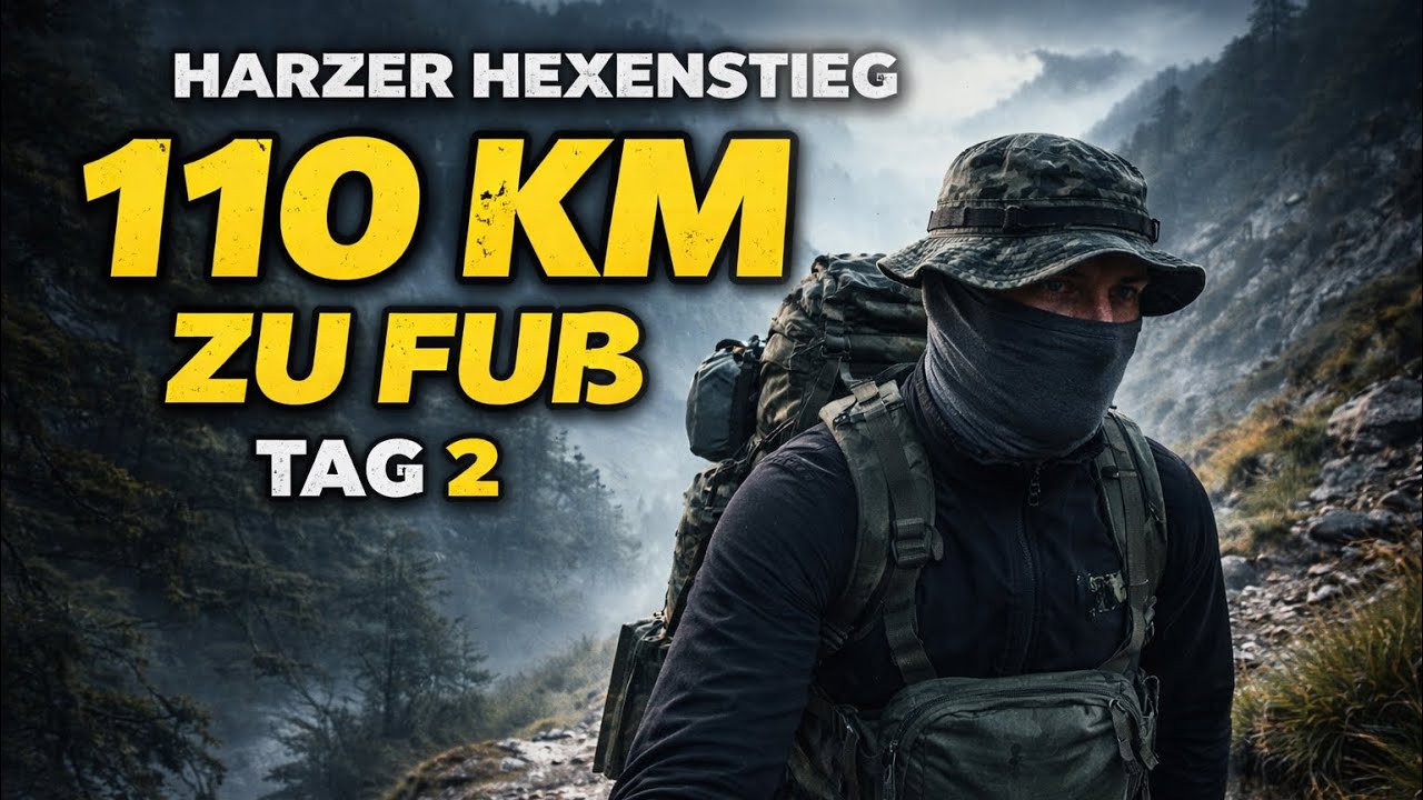 ⚠️110KM HARZER-HEXENSTIEG ⚠️ 🎒#HarzerHexenstieg#HarzWandern #Biwak#Trekking#Outdoor#adventure