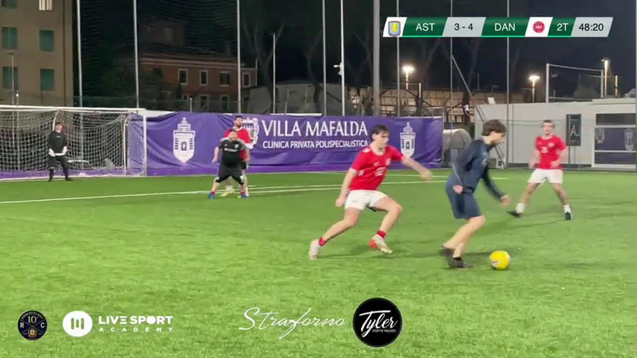 Diretta Royal Cup Roma - C8 Winter Edition 2025/2026: Aston Villa  vs Danimarca .