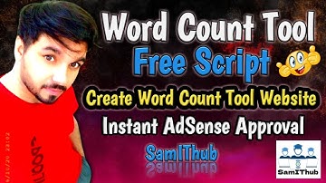 How to Create a Word Counter Tool Website 2023 | AdSense Approval 100% | Complete Tutorial in Hindi