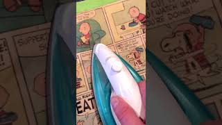 Preparing Peanuts Newspaper Comic Strips for Filming | CollectPeanuts.com