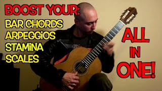 Full Arpeggio WORKOUT - Best Finger Exercise For Guitar - Tarrega