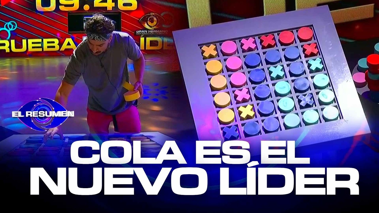 Cola lidera la semana en GH: así fue la prueba de ingenio