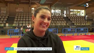 Judo délégation algérienne Dojo Tergnier - France 3 Picardie (21/01/2024)