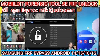 Mobiledit forensic tool से frp unlock kaise kare / samsung a21s frp bypass / Exynox cpu frp unlock